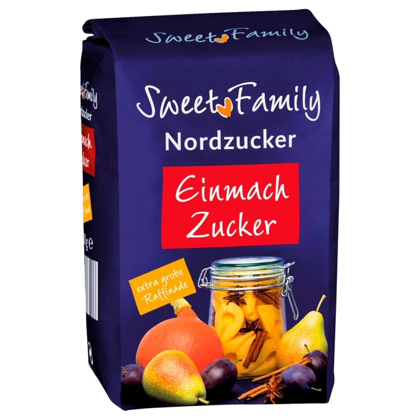 Sweet Family Nordzucker Einmach Zucker 1kg